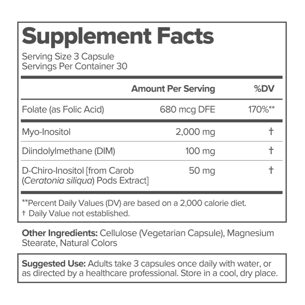 Ovarian / Cycle Support Vitamin Capsules